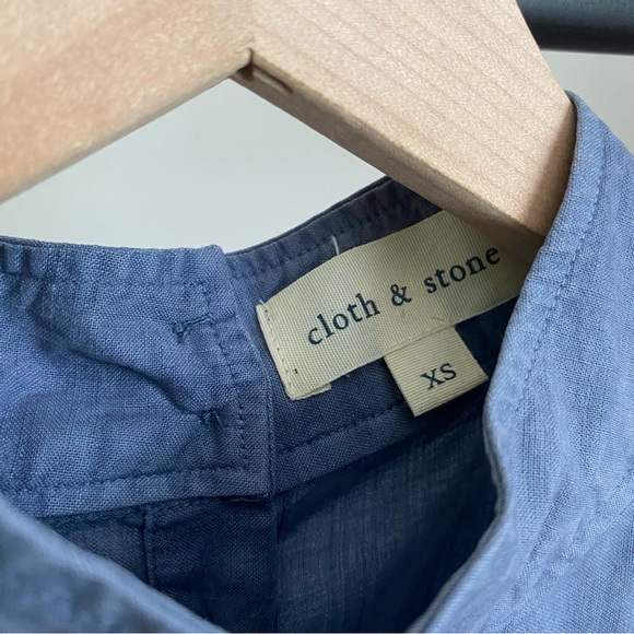 Anthro l Cloth & Stone Chambray Halter Tank - Picture 7 of 10